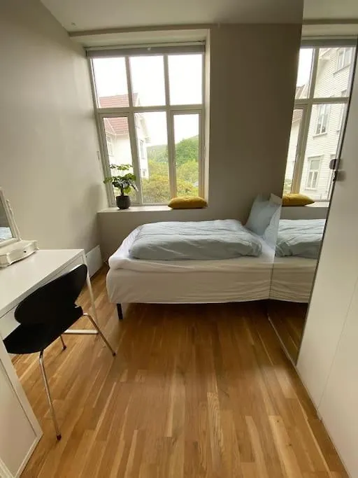 Modern Apartment With Panoramic View In Central Bergen Norway