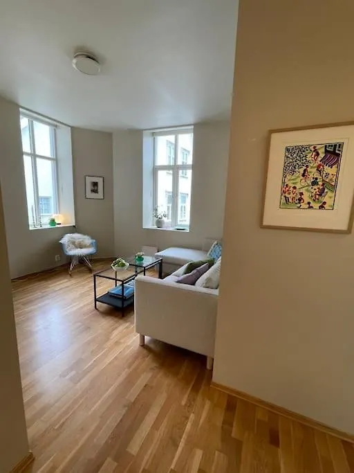 Modern Apartment With Panoramic View In Central Bergen Norway