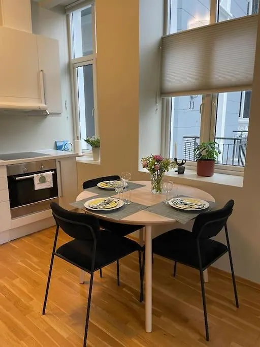 Modern Apartment With Panoramic View In Central Bergen 0*,