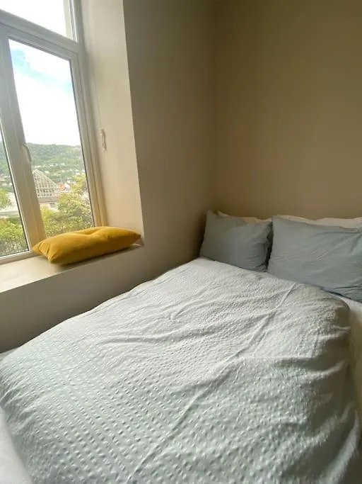 Modern Apartment With Panoramic View In Central Bergen